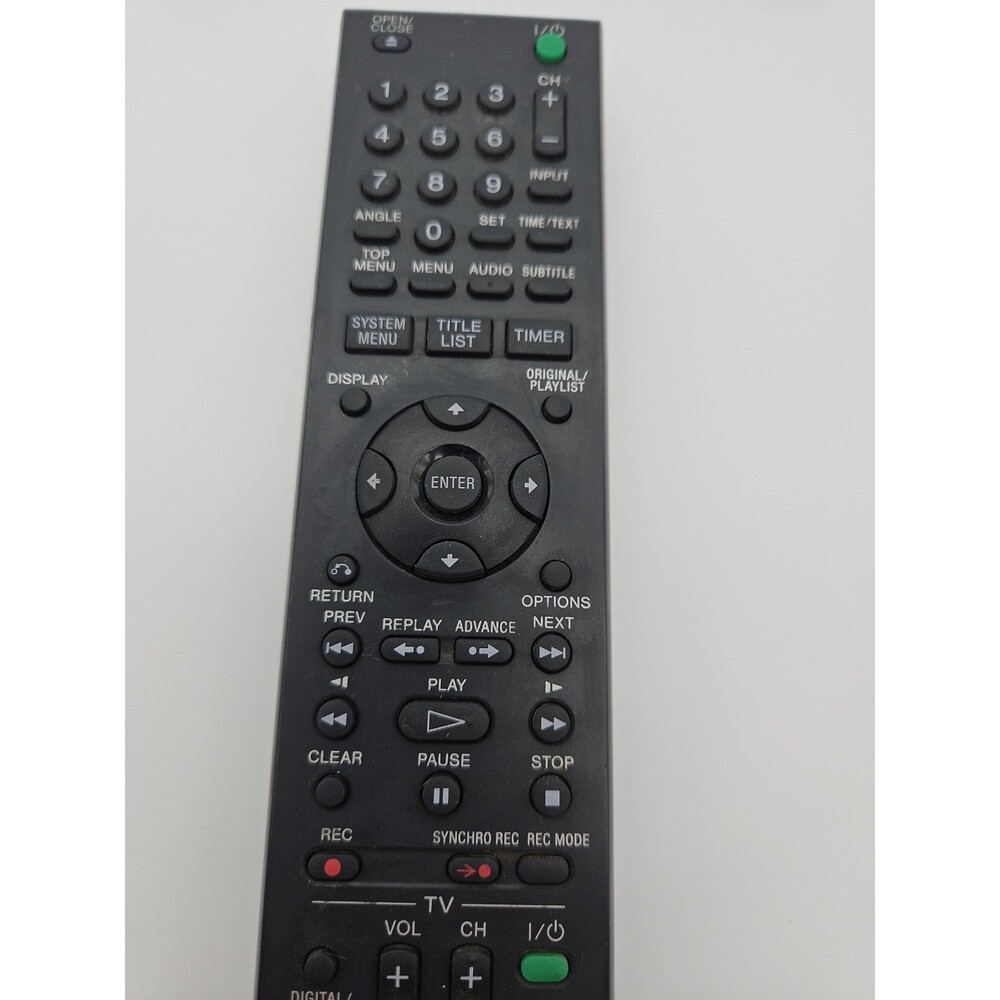 Genuine RMT-D243A For Sony DVD Recorder Remote Control RDR-GXD255 RDR-GX355‎ - Picture 4 of 9